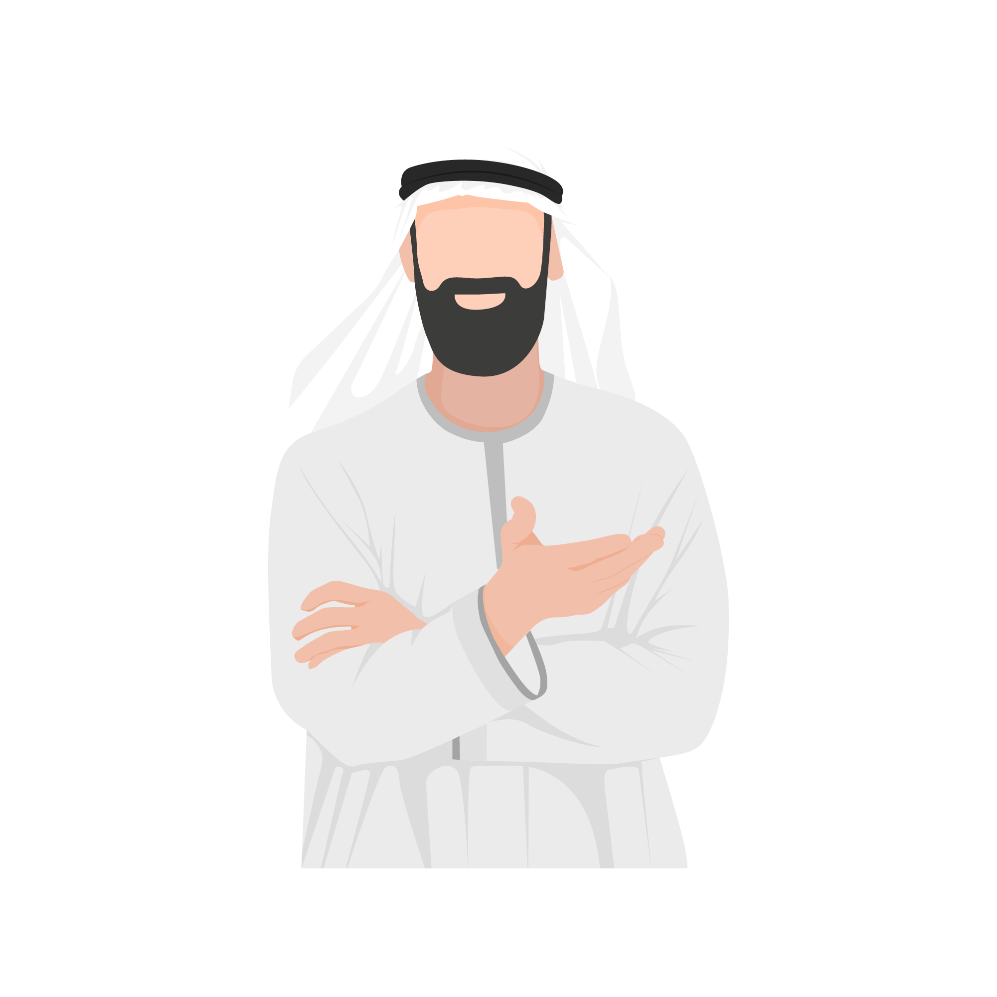 man smiling